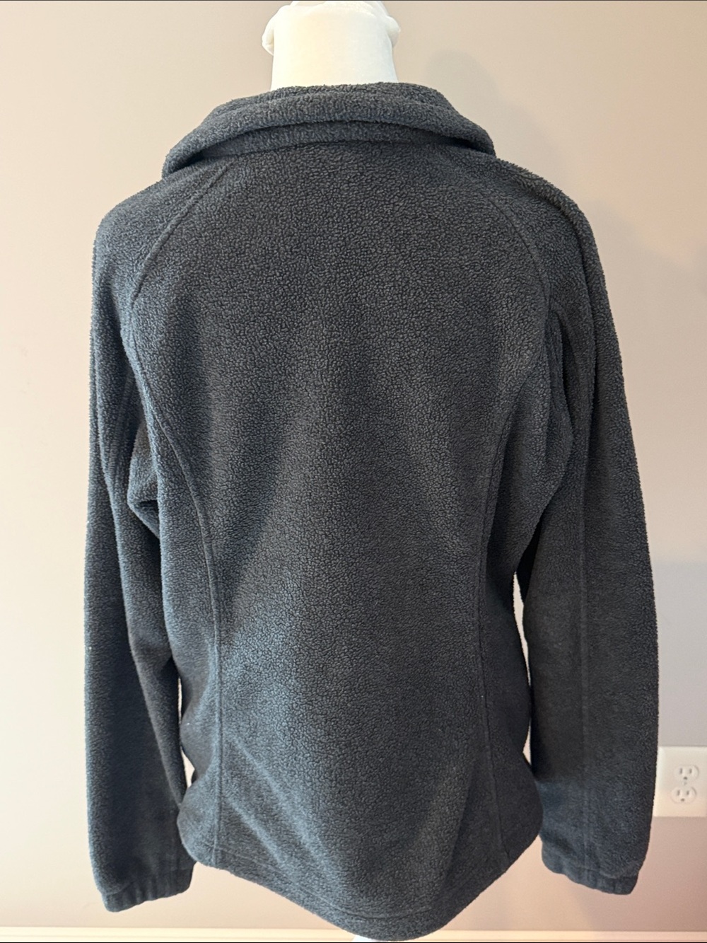 Columbia Women's Charcoal Gray Teddy Fleece Jacket - Picture 5 of 7